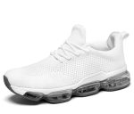 Men's Air Running Shoes Non Slip Workout Casual Sport Shoes for Men Basketball Sneakers Fashion Tennis Sport Fitness Cross Trainers - Z06 White
