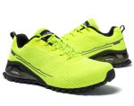 Men's Trail Running Shoes Fashion Walking Hiking Sneakers for Men Tennis Cross Training Shoe Outdoor Snearker Mens Casual Workout Footwear - Fluorescent Green