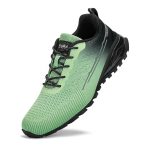 Men's Trail Running Shoes Fashion Walking Hiking Sneakers for Men Tennis Cross Training Shoe Outdoor Snearker Mens Casual Workout Footwear - Mint Green