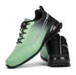 Men's Trail Running Shoes Fashion Walking Hiking Sneakers for Men Tennis Cross Training Shoe Outdoor Snearker Mens Casual Workout Footwear - Mint Green